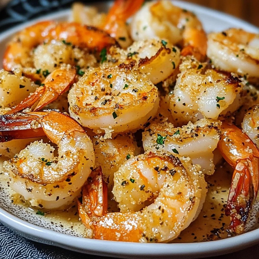 Garlic Parmesan Roasted Shrimp 1 Garlic Parmesan Roasted Shrimp