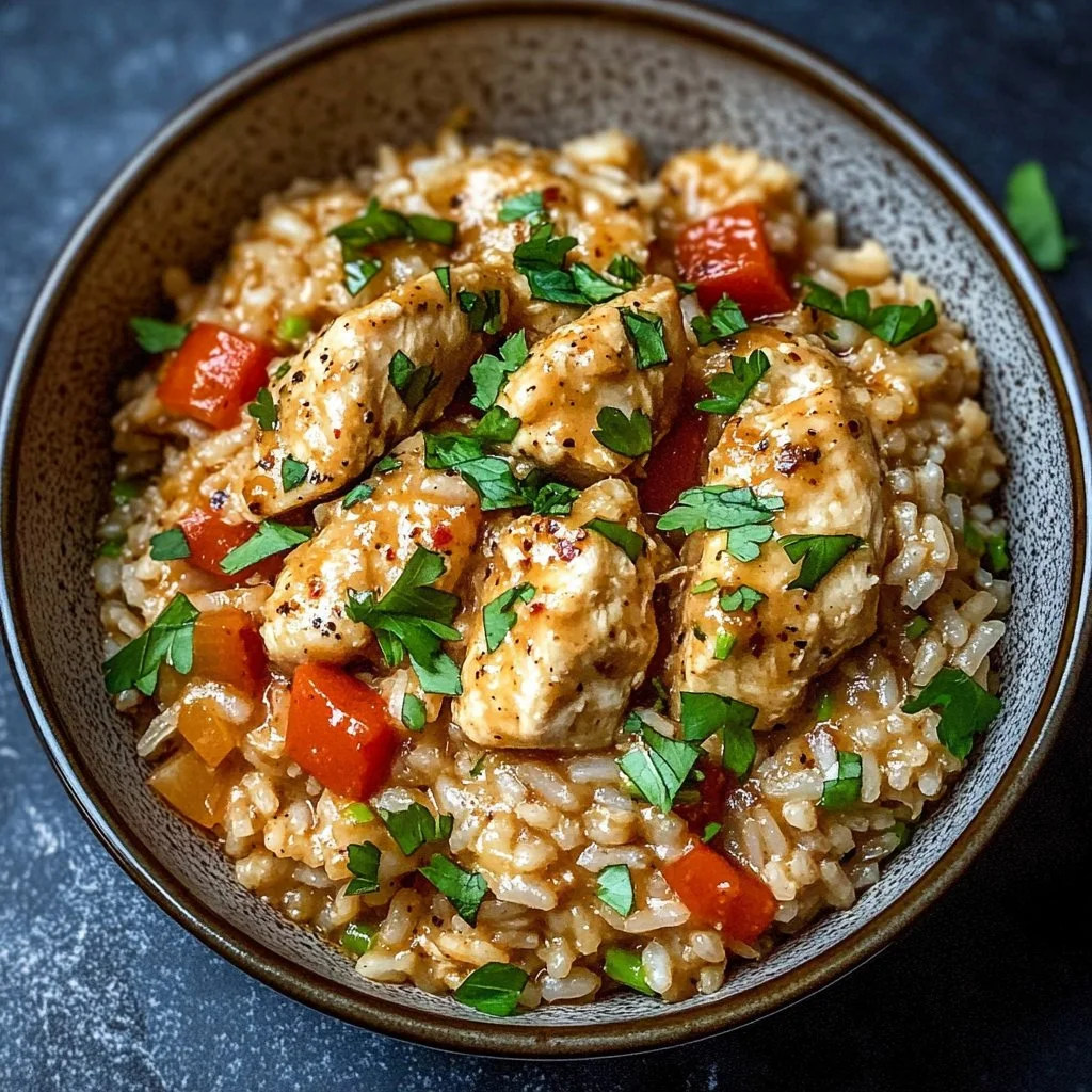High Protein Creamy Cajun Chicken & Rice 1 High Protein Creamy Cajun Chicken & Rice