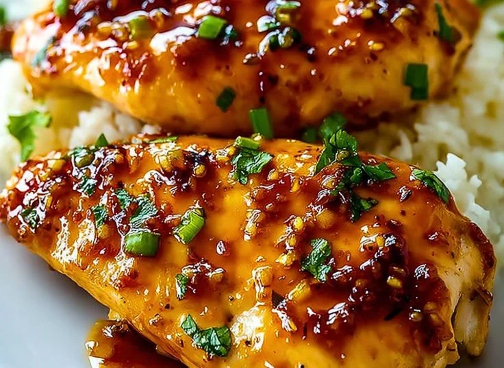 Honey Garlic Chicken Breasts