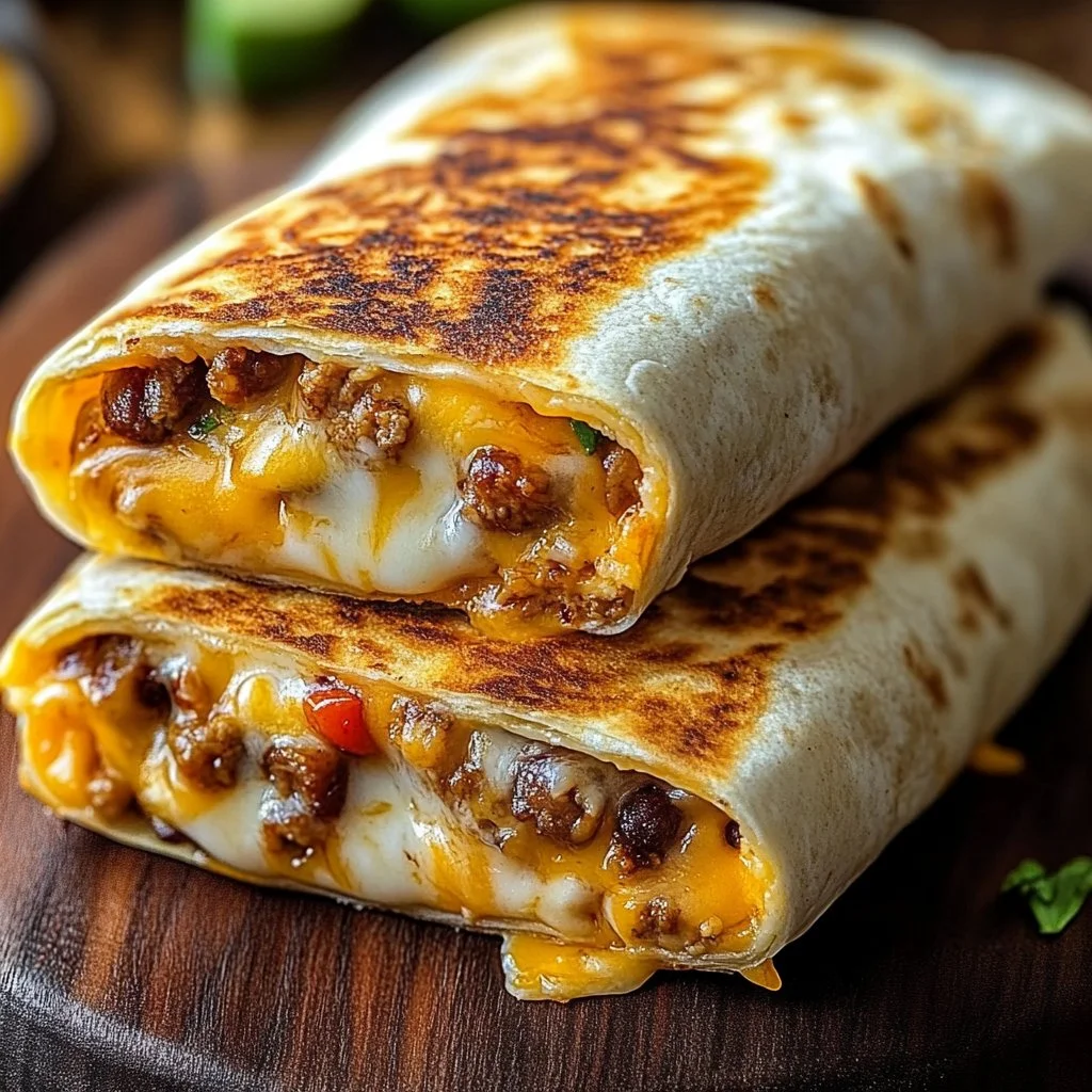 Irresistible Easy Grilled Cheese Burrito 1 Irresistible Easy Grilled Cheese Burrito