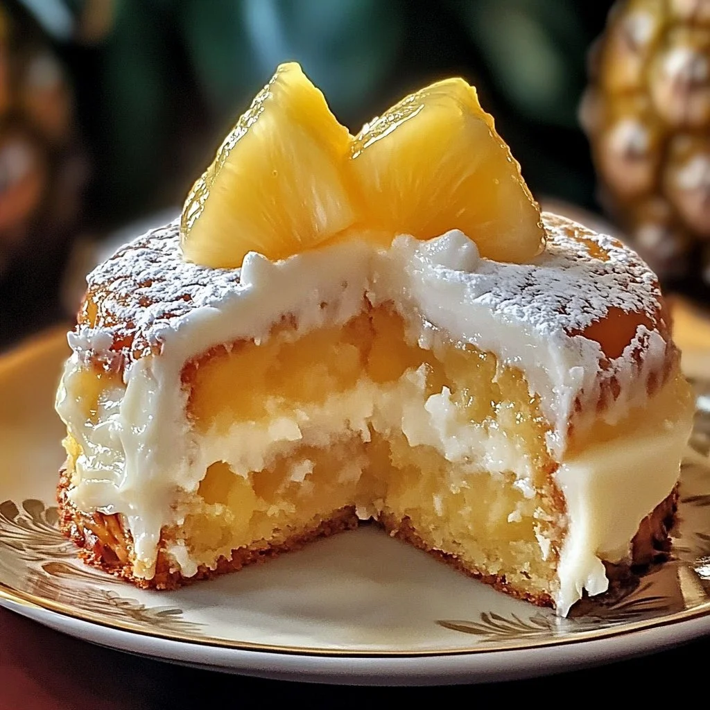 Juicy Pineapple Heaven Cake