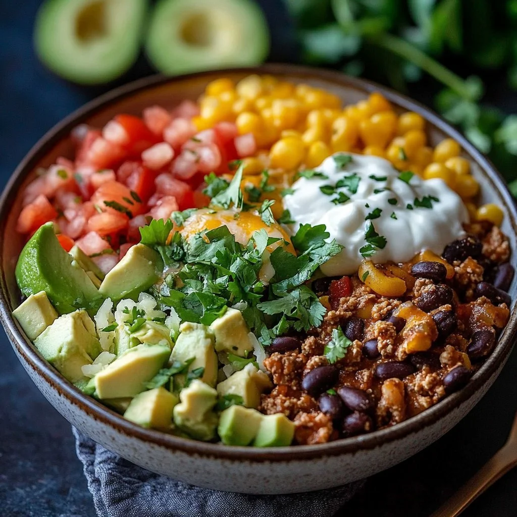 Low Carb Burrito Bowl 1 Low Carb Burrito Bowl