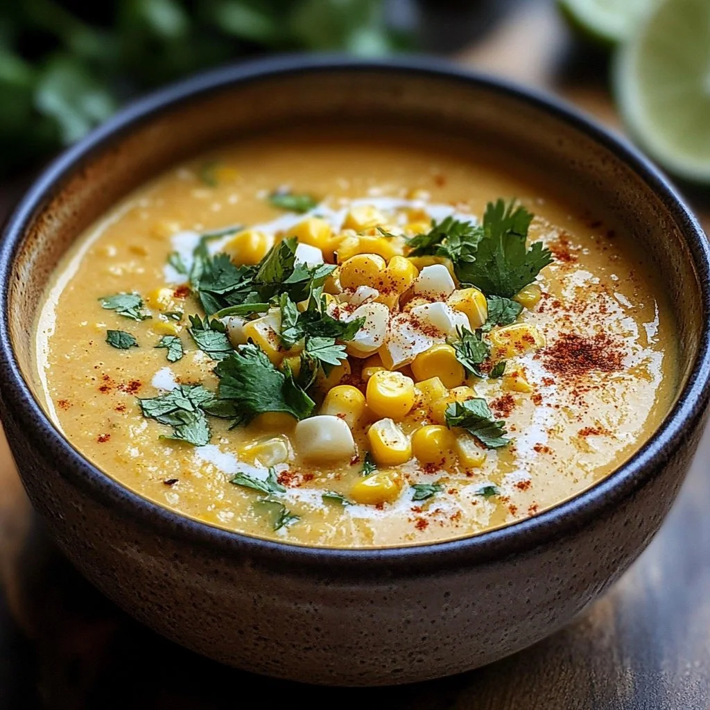 Mexican Street Corn Soup 1 Mexican Street Corn Soup