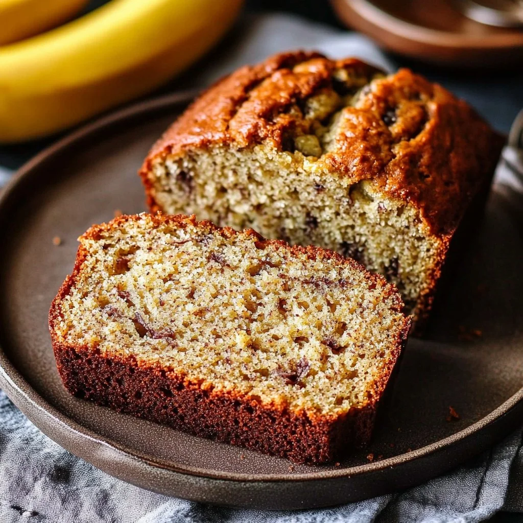 Moist Banana Bread Recipe