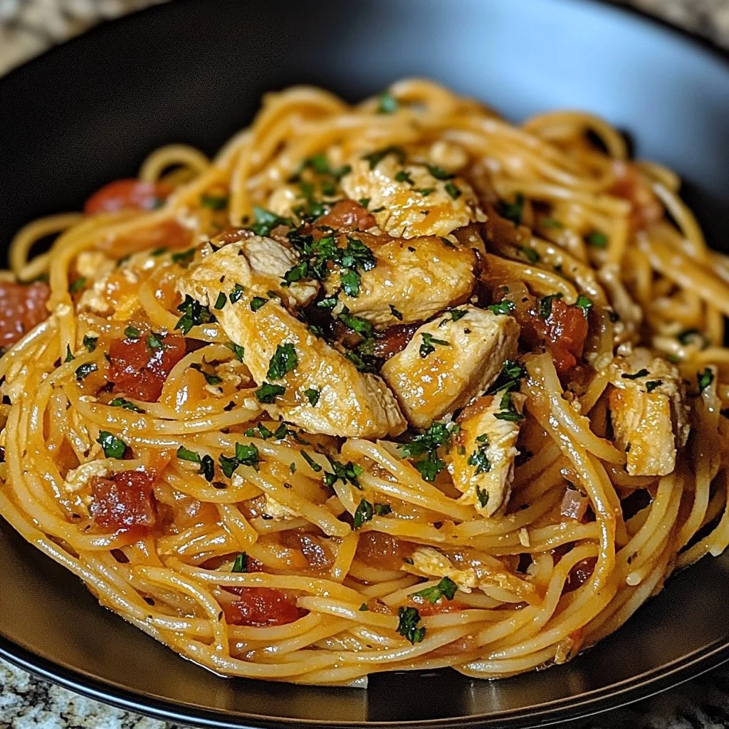 Monterey Chicken Spaghetti 1 Monterey Chicken Spaghetti