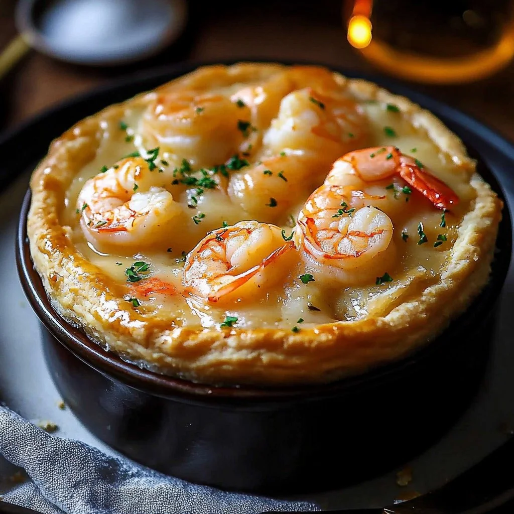 Shrimp and Lobster Cheddar Bay Biscuit Pot Pie 1 Shrimp and Lobster Cheddar Bay Biscuit Pot Pie