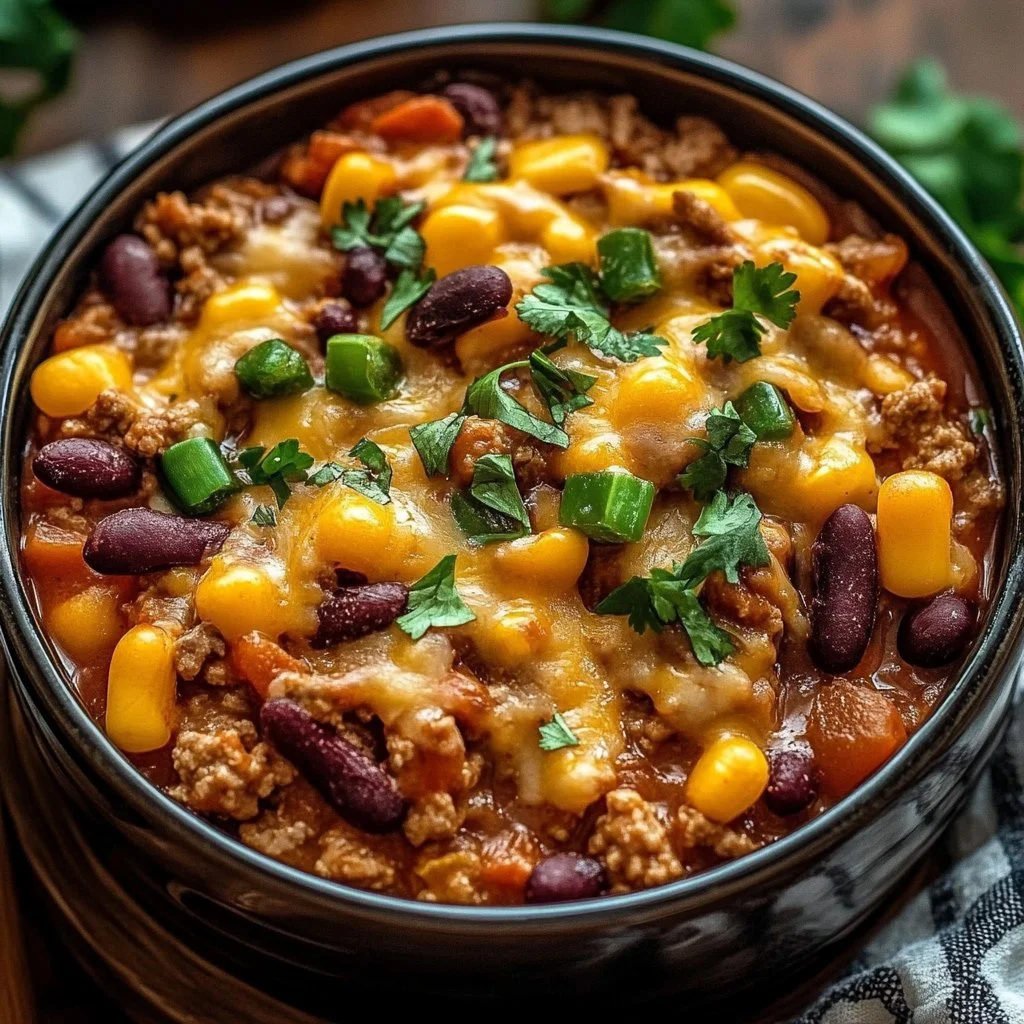 Slow Cooker Cowboy Casserole