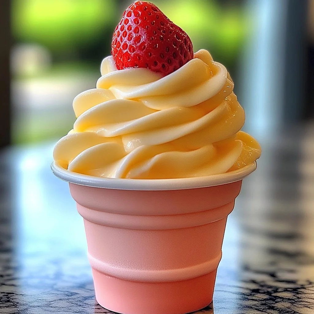Strawberry Dole Whip 1 Strawberry Dole Whip
