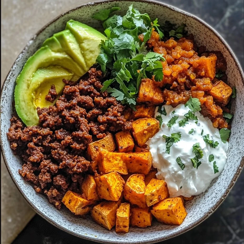 Sweet Potato Taco Bowl 1 Sweet Potato Taco Bowl