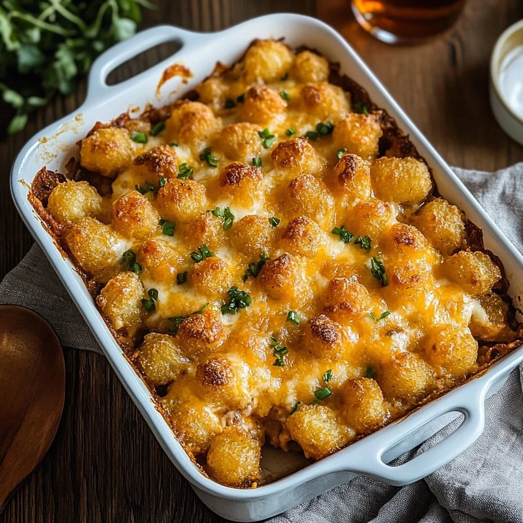 Tater Tot Casserole 1 Tater Tot Casserole