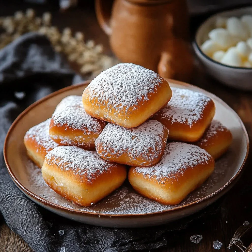 Vanilla French Beignets 1 Vanilla French Beignets