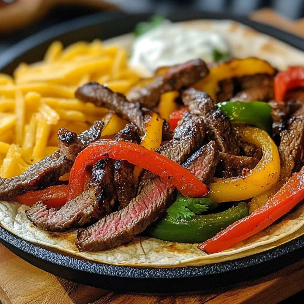 Blackstone Steak Fajitas 1 Blackstone Steak Fajitas