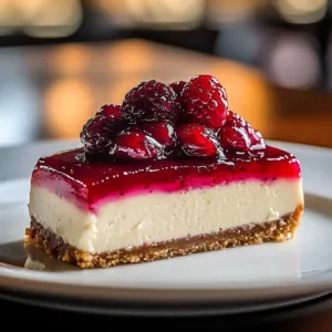 Delicious Cherry Cheesecake Dump Cake topped with cherries and creamy cheesecake layer.