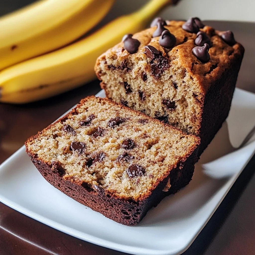 Chocolate Chip Banana Bread 1 Brown Butter Chocolate Chip Banana Bread