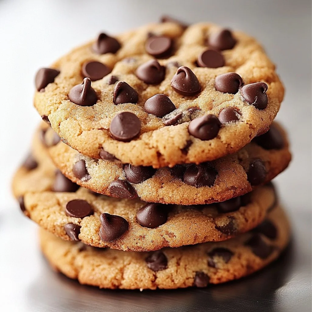 Delicious homemade chocolate chip cookies on a cooling rack