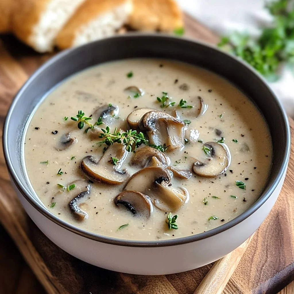 Cream of Mushroom Soup 1 Cream of Mushroom Soup