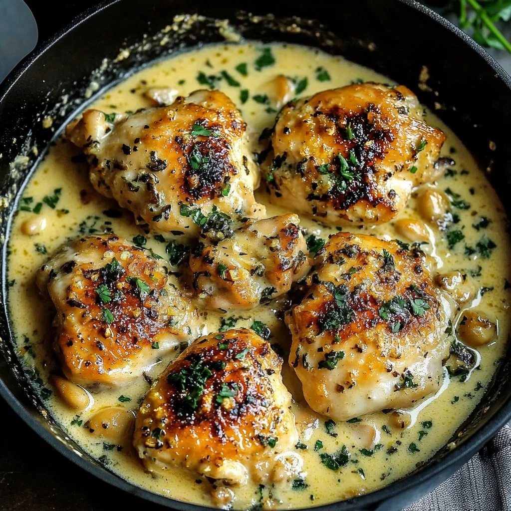 Creamy Garlic Chicken