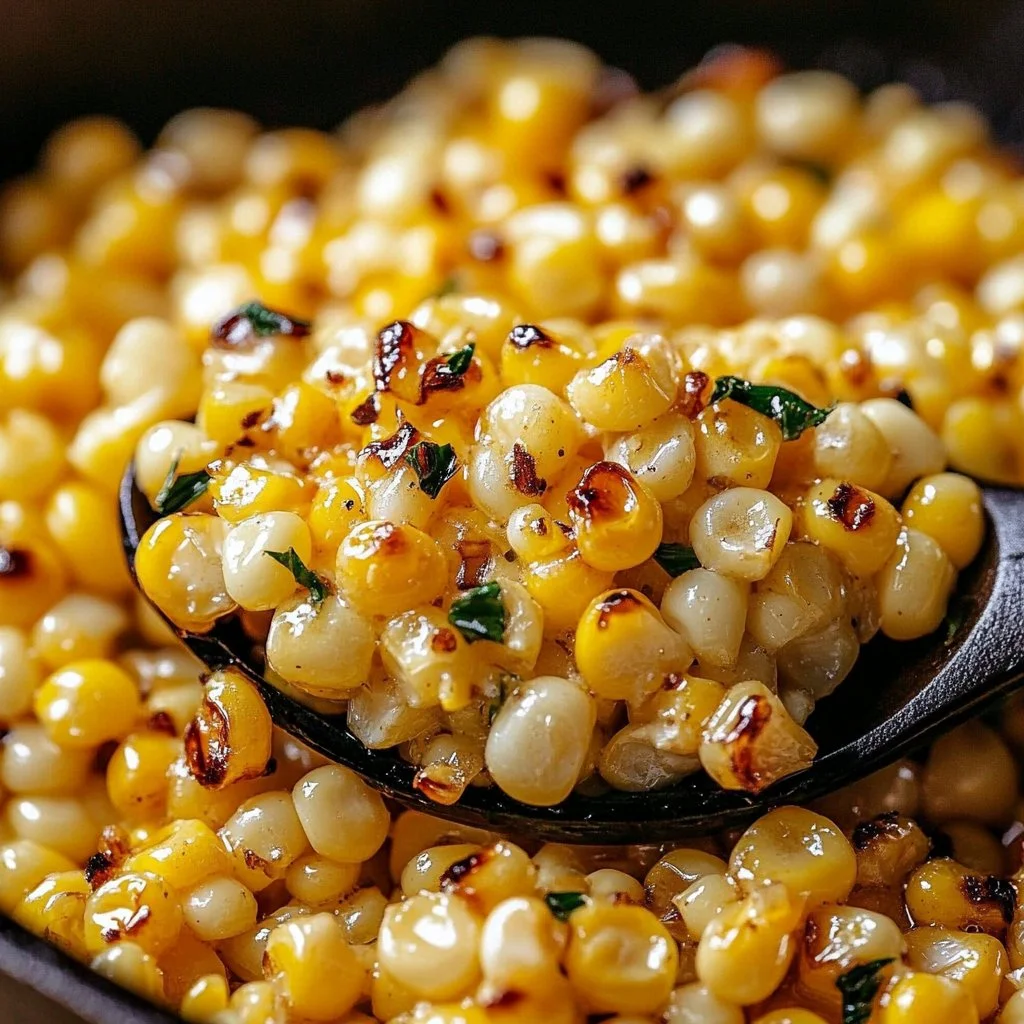 Creamy Honey Butter Skillet Corn 1 Creamy Honey Butter Skillet Corn