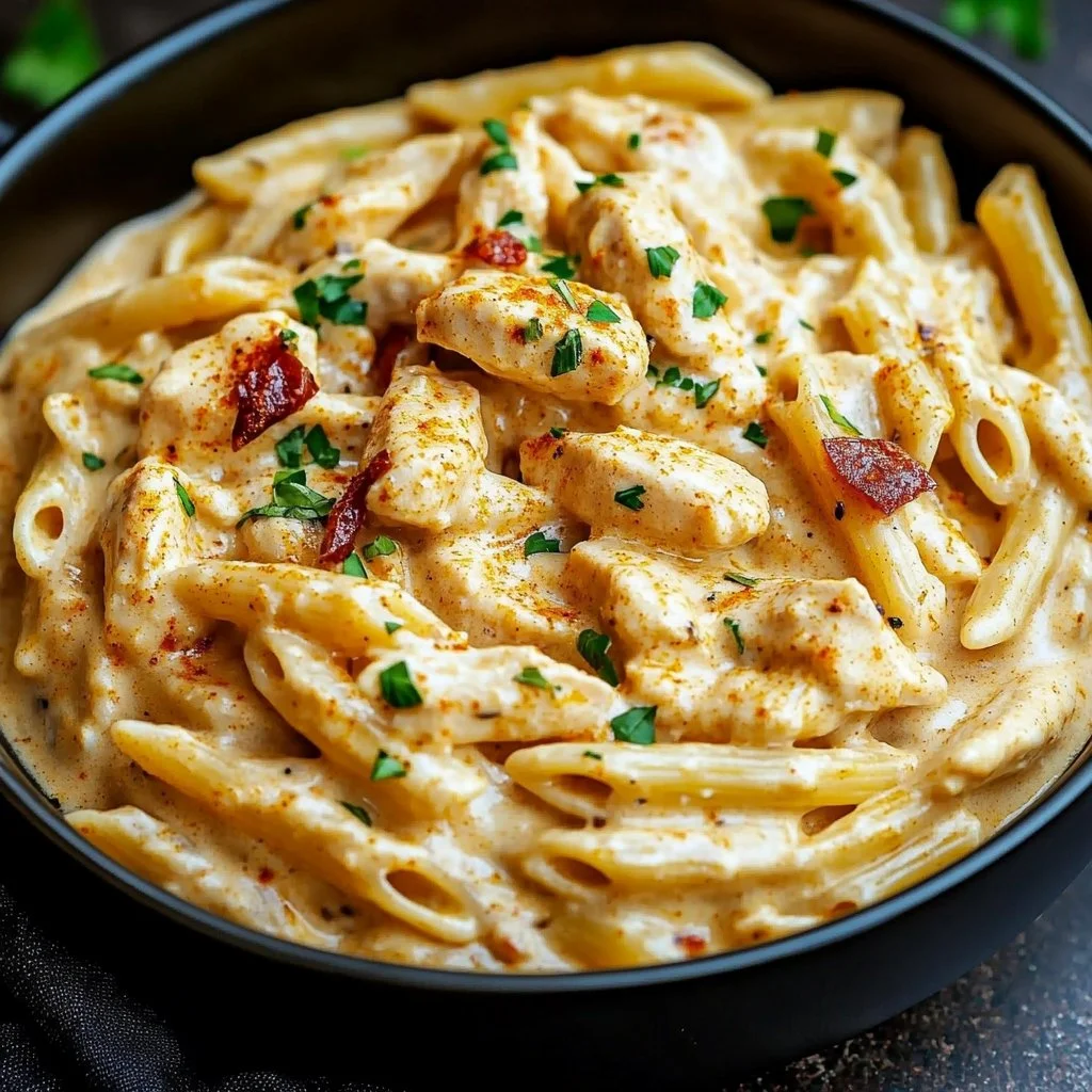 Crock Pot Creamy Cajun Chicken Pasta 1 Crock Pot Creamy Cajun Chicken Pasta