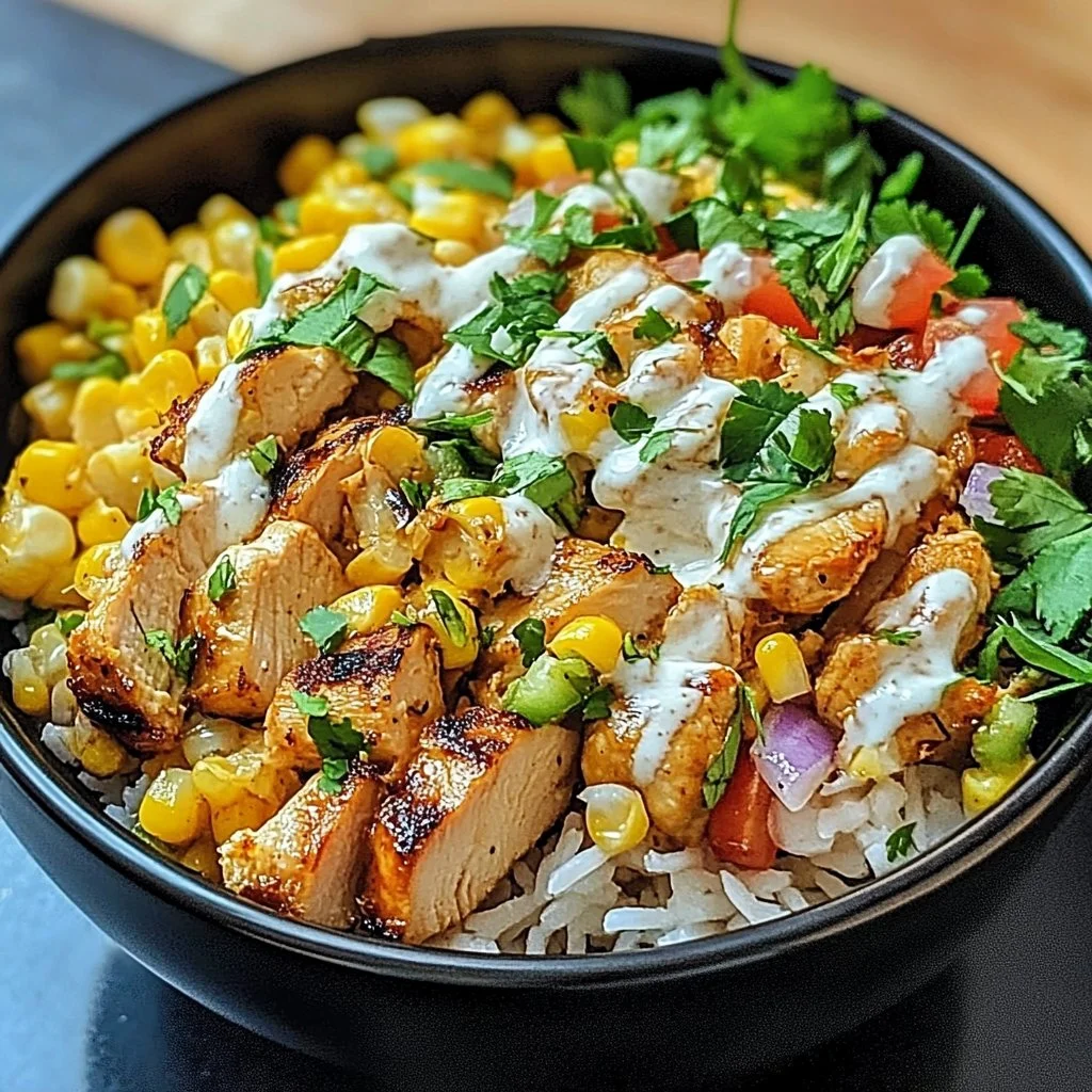 Easy Street Corn Chicken Bowl