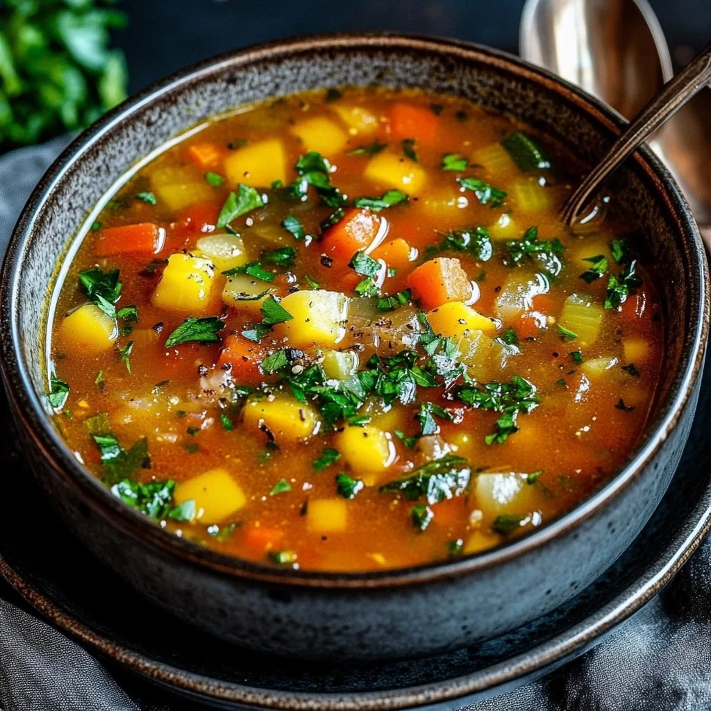 Easy Vegetable Soup 1 Easy Vegetable Soup