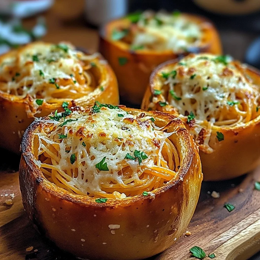 Garlic Bread Spaghetti Bowls 1 Garlic Bread Spaghetti Bowls