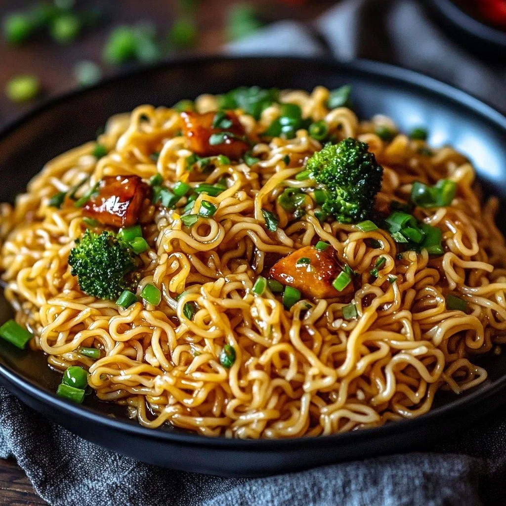 Garlic Butter Noodle Stir-Fry 1 Garlic Butter Noodle Stir-Fry