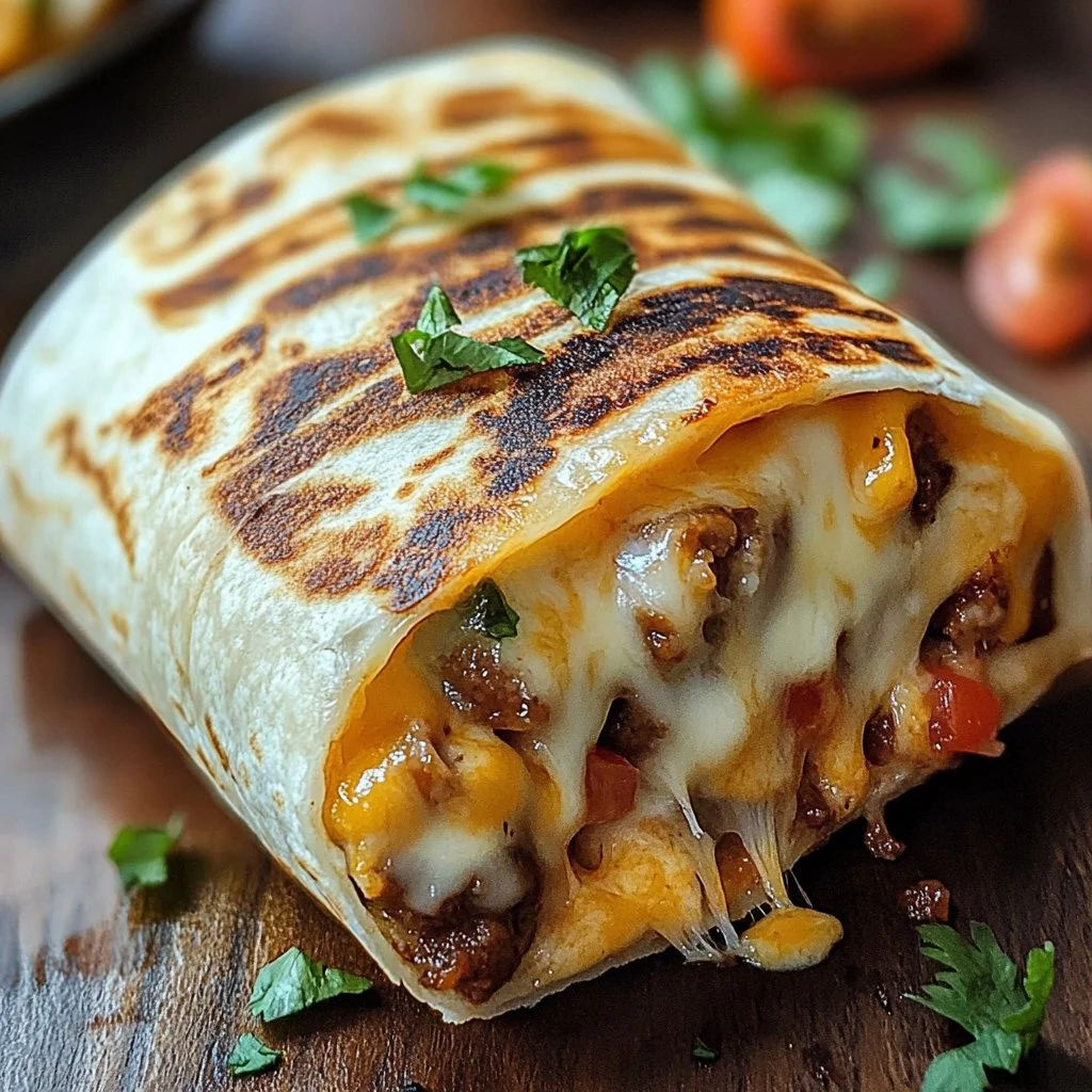 Grilled Cheese Burrito 1 Grilled Cheese Burrito