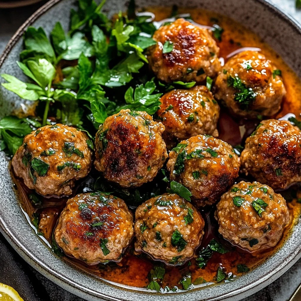 Healthy Ground Turkey Meatballs