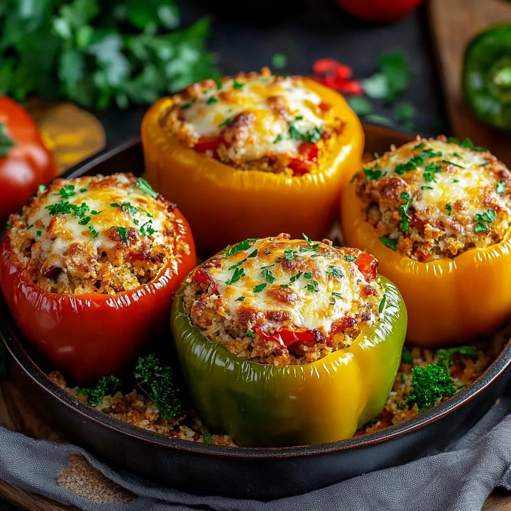 Healthy Stuffed Bell Peppers 1 Healthy Stuffed Bell Peppers