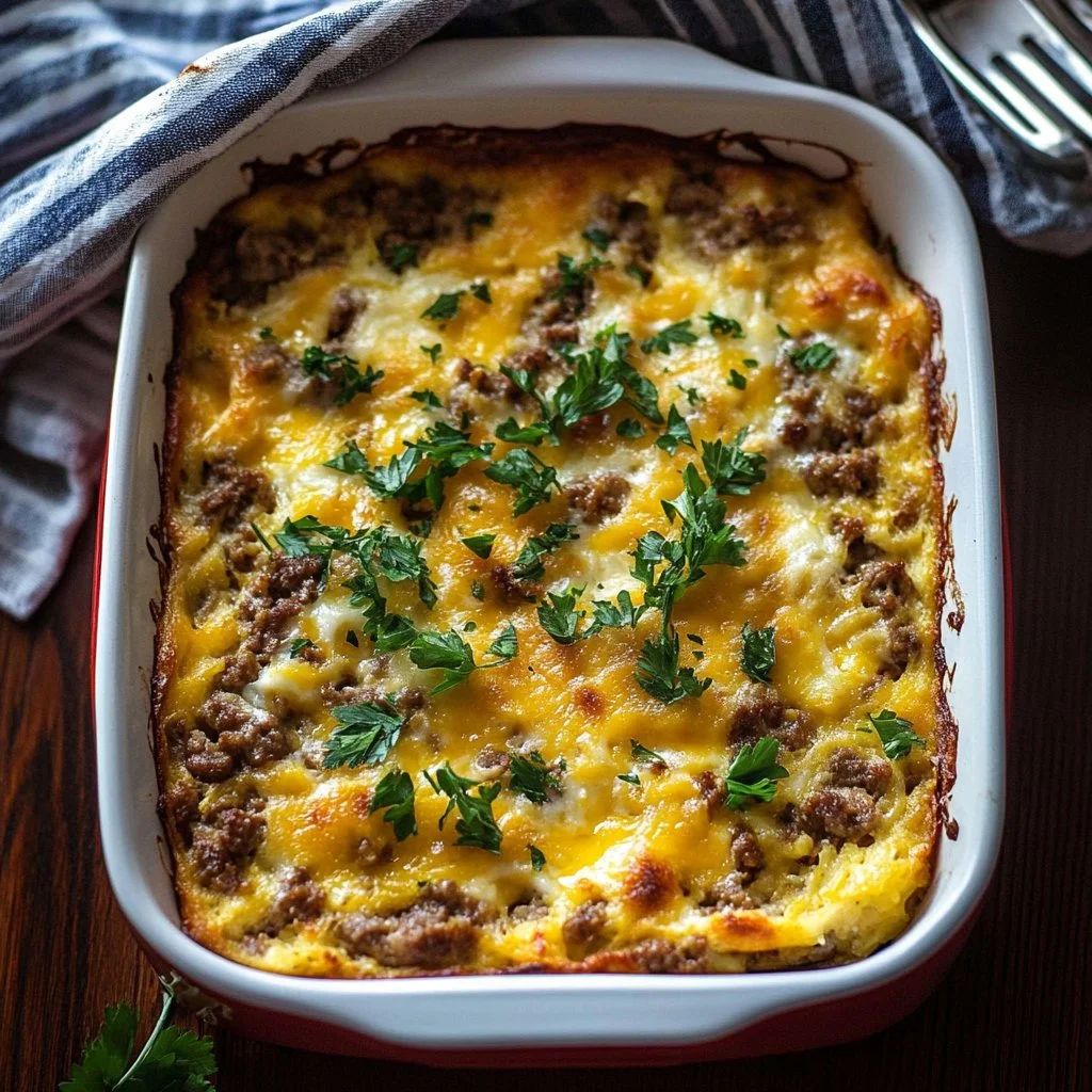 Hearty Breakfast Casserole 1 Hearty Breakfast Casserole