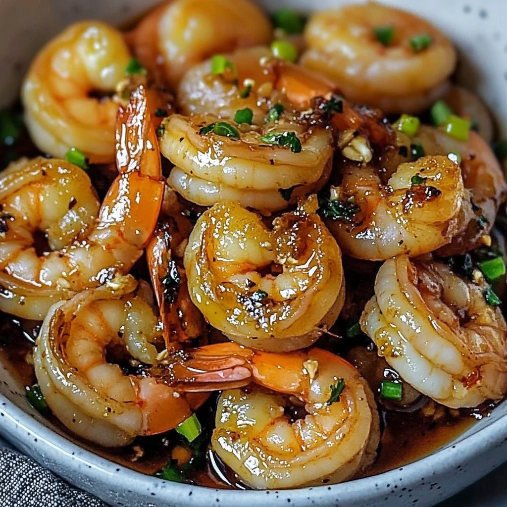 High-Protein Honey Garlic Shrimp 1 High-Protein Honey Garlic Shrimp