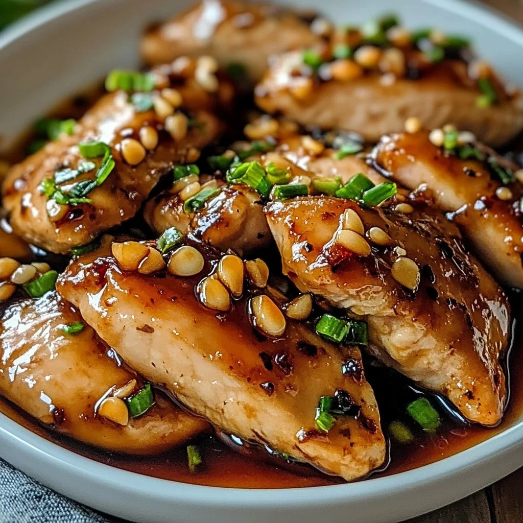 Honey Garlic Chicken 1 Honey Garlic Chicken