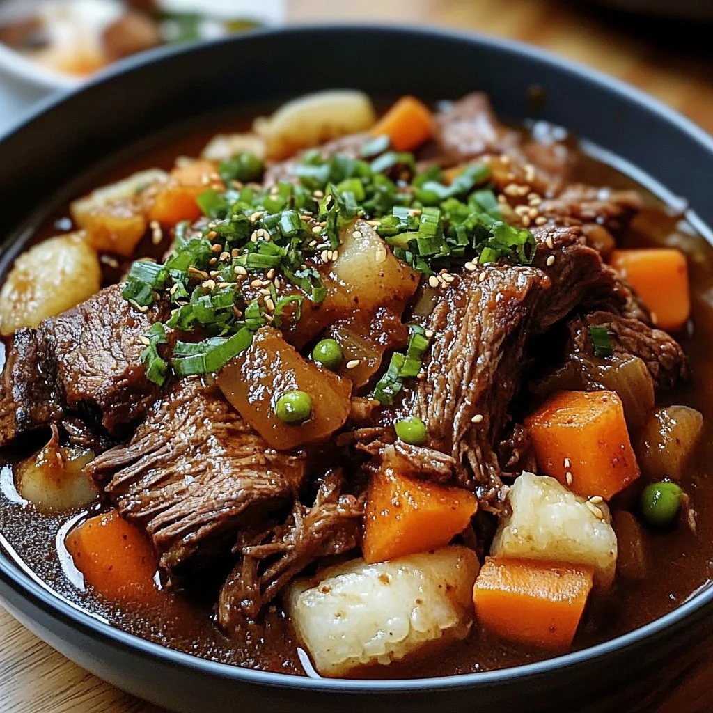 Korean Style Pot Roast