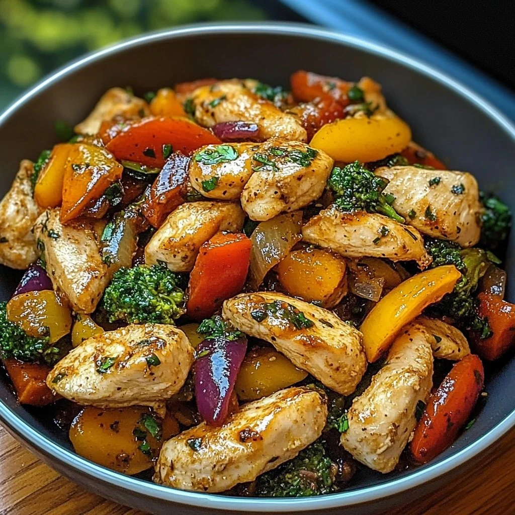 Mediterranean Chicken Stir Fry 1 Mediterranean Chicken Stir Fry