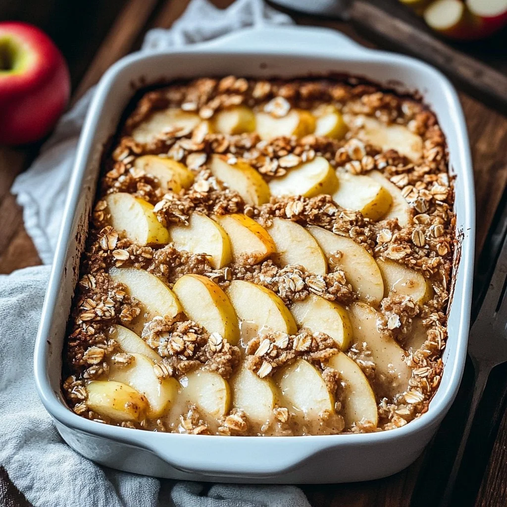 Oatmeal Apple Breakfast Bake 1 Oatmeal Apple Breakfast Bake