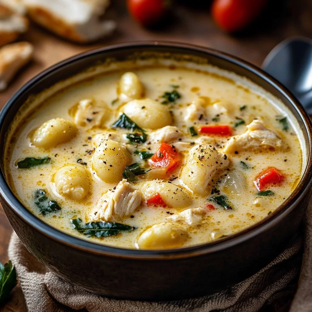 Olive Garden’s Chicken Gnocchi Soup 1 Olive Garden’s Chicken Gnocchi Soup