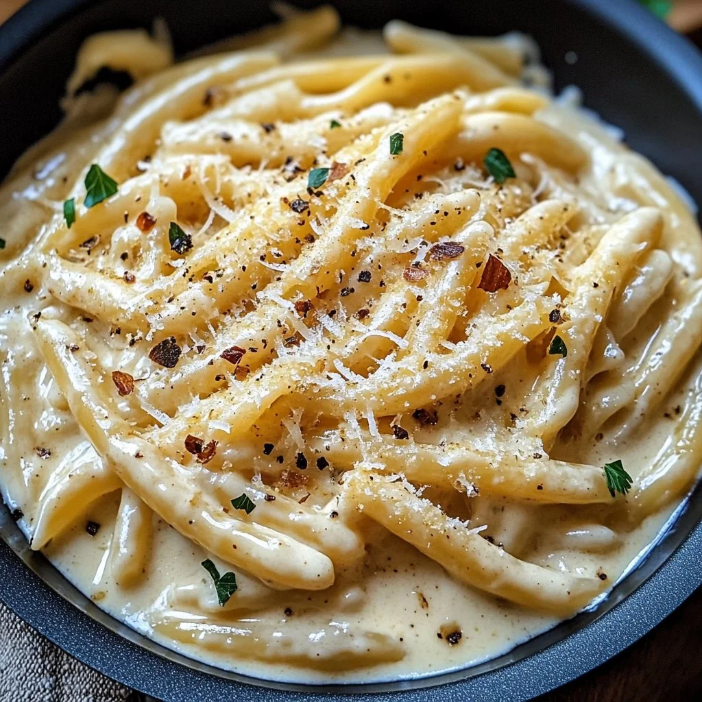 One Pot Creamy Garlic Pasta 1 One Pot Creamy Garlic Pasta
