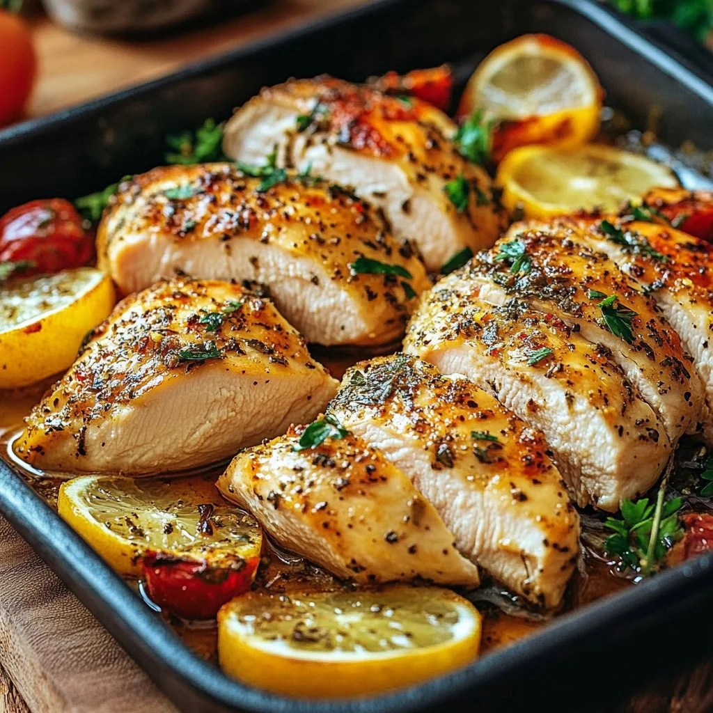 Oven Baked Chicken Breast 1 Oven Baked Chicken Breast