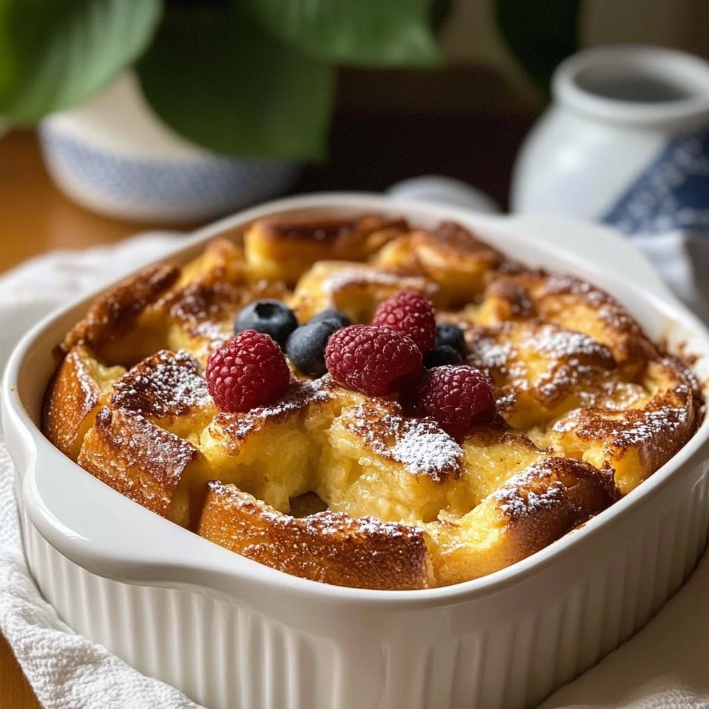 Overnight Brioche French Toast Casserole 1 Overnight Brioche French Toast Casserole