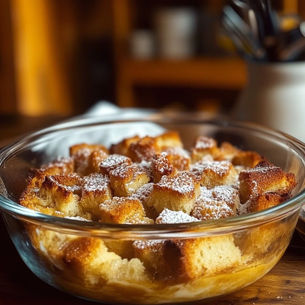 Delicious Overnight French Toast Bake ready to serve for breakfast