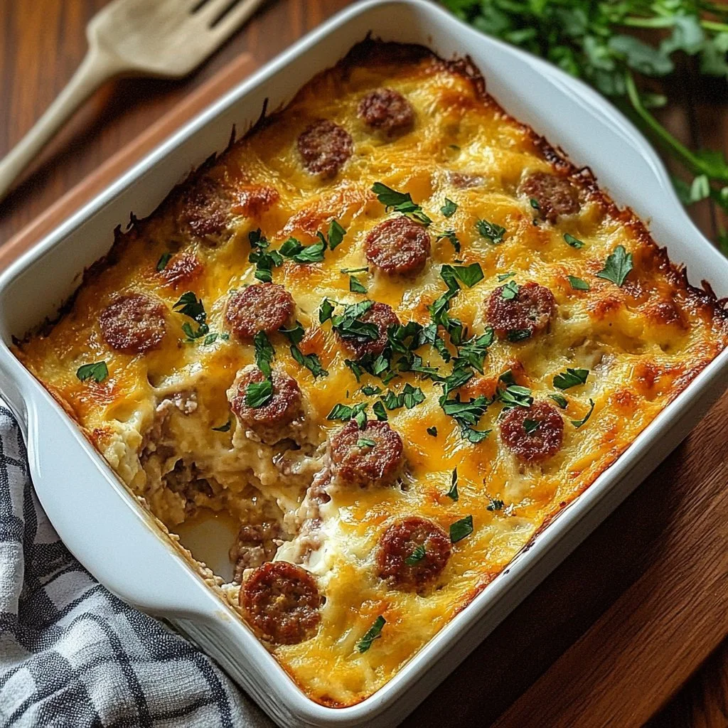 Sausage and Egg Casserole 1 Sausage and Egg Casserole