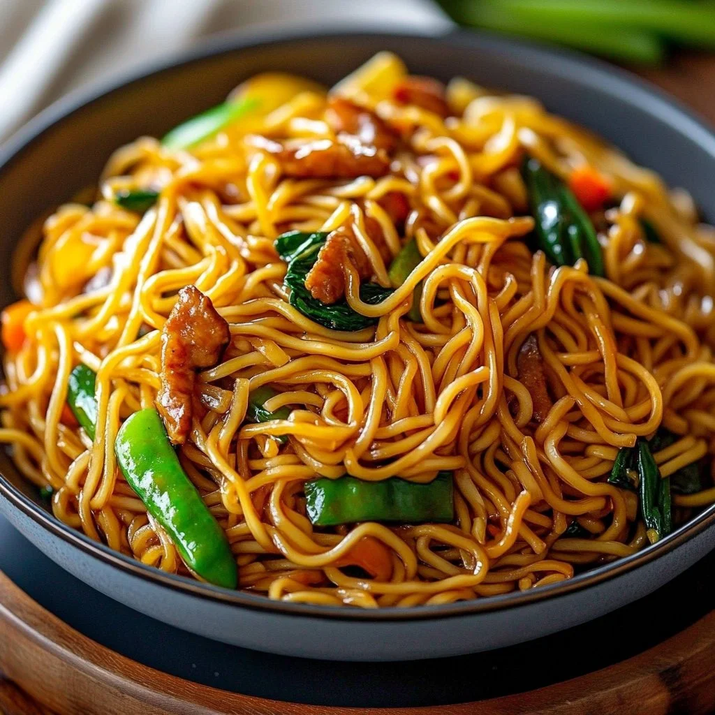 Simple Fried Noodles with Mixed Vegetables 1 Simple Fried Noodles with Mixed Vegetables