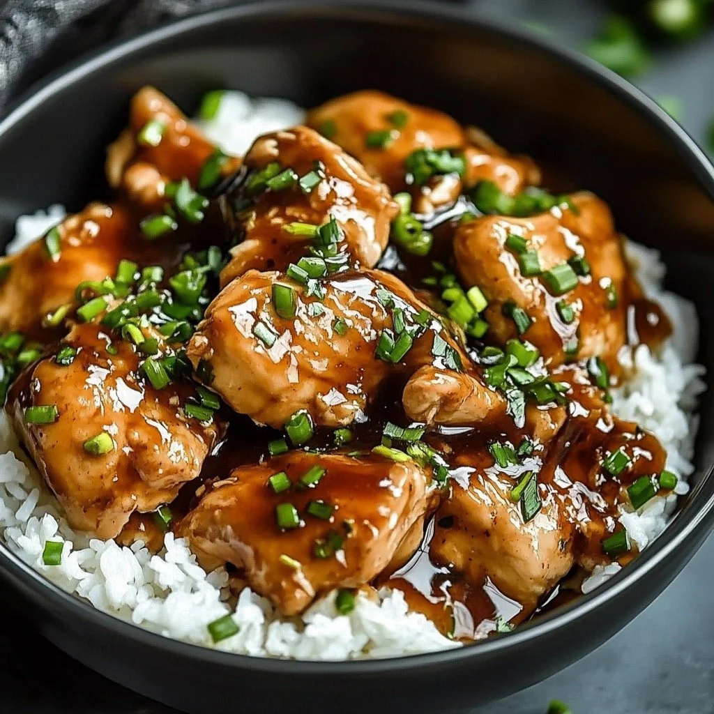 Slow Cooker Honey Garlic Chicken 1 Slow Cooker Honey Garlic Chicken