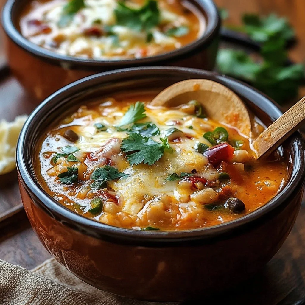 Stuffed Chile Soup 1 Stuffed Chile Soup