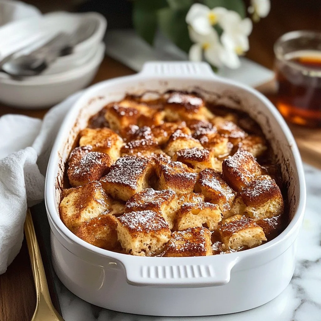 Traditional French Toast Casserole 1 Traditional French Toast Casserole