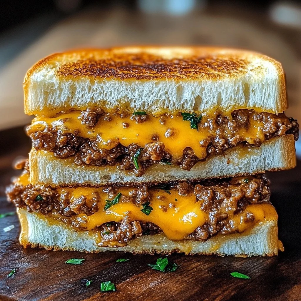 Ultimate Cheesy Ground Beef Melt 1 Ultimate Cheesy Ground Beef Melt