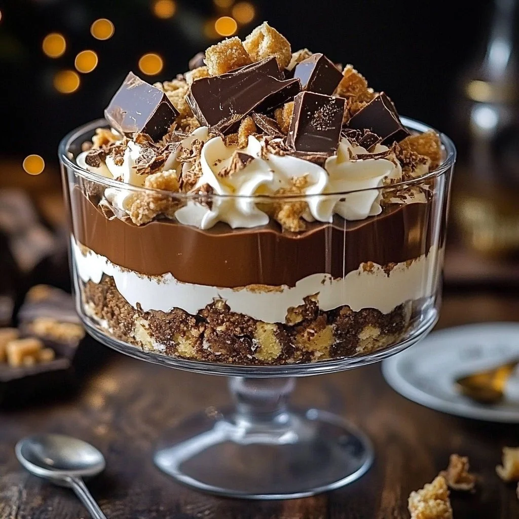 Chocolate Toffee Trifle