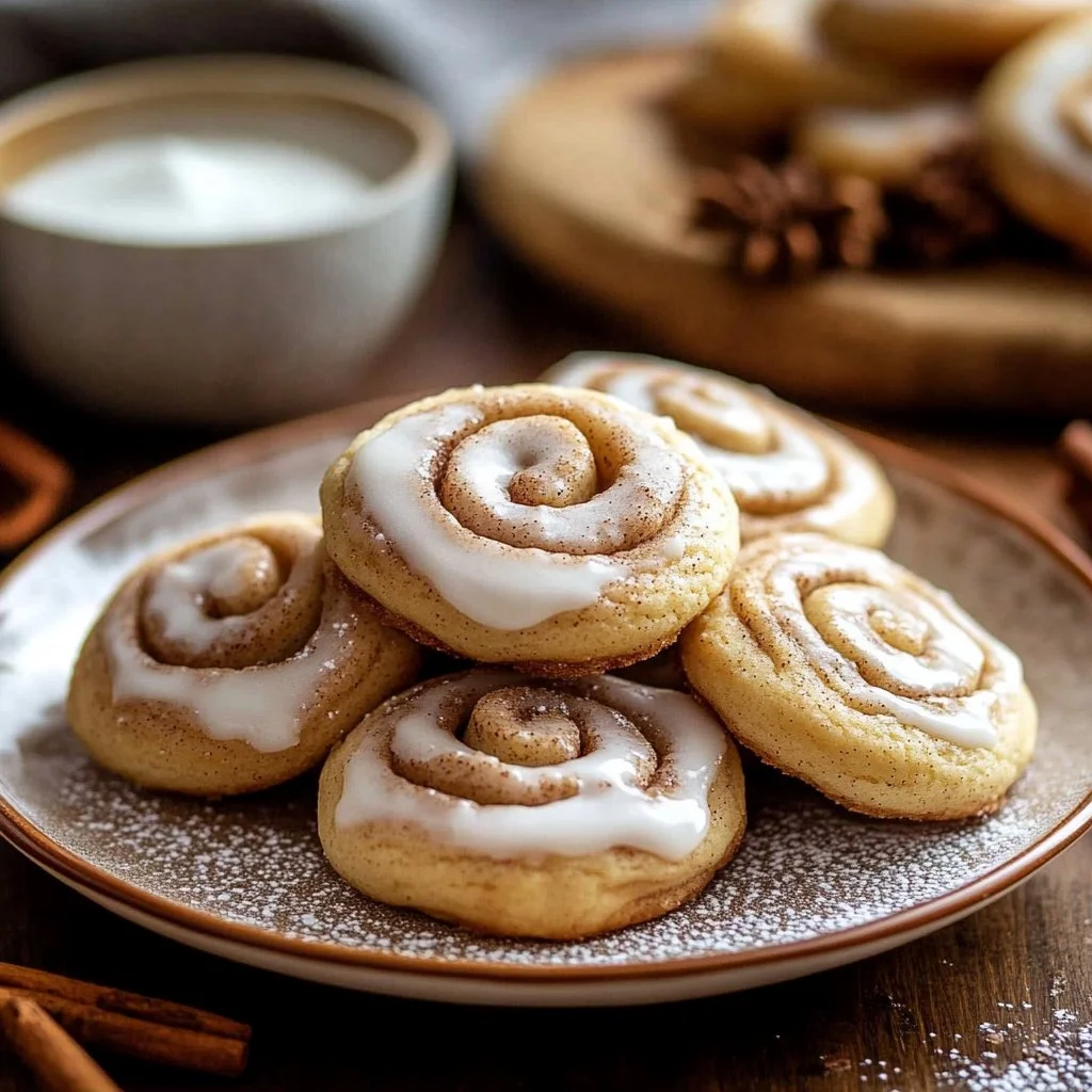 Cinnamon Roll Cookies