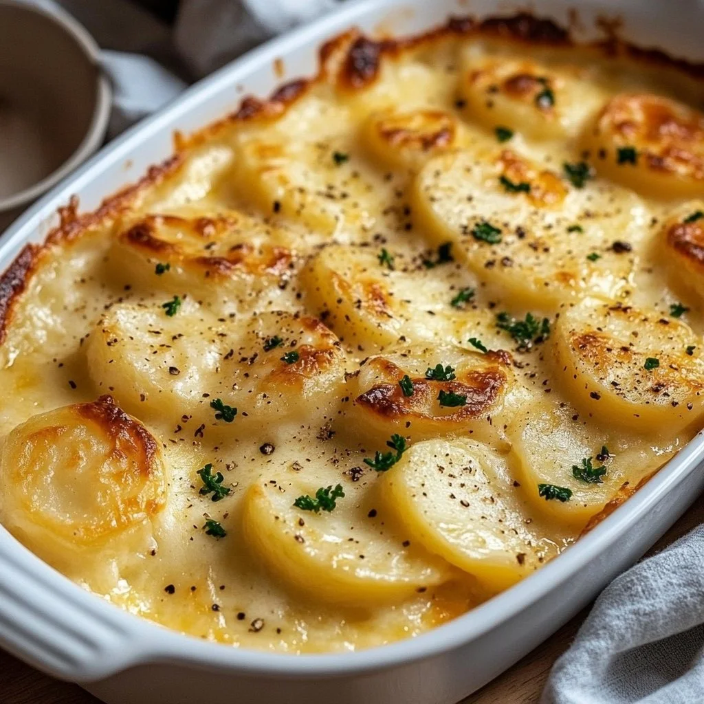 Creamy Scalloped Potatoes 1 Creamy Scalloped Potatoes